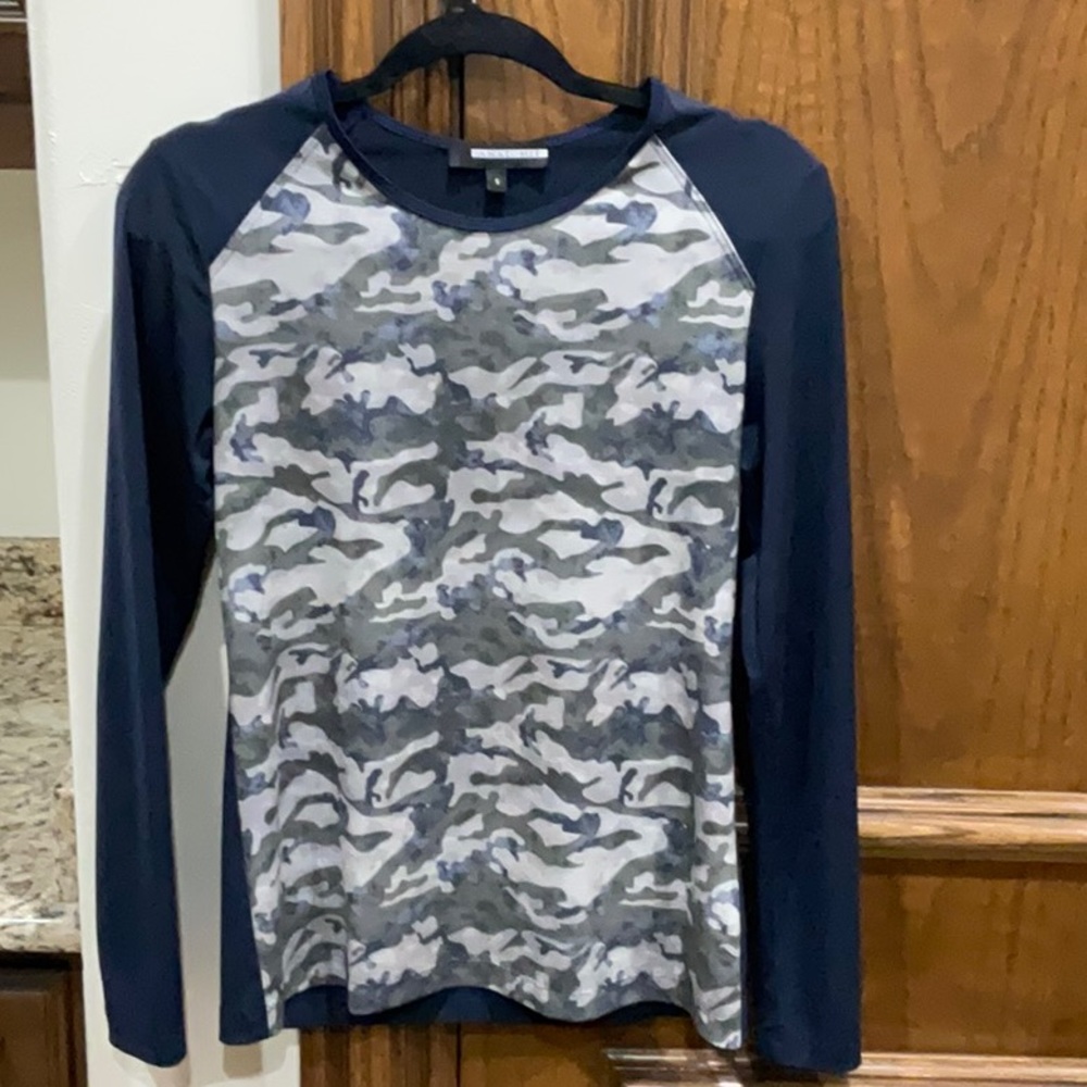 Anatomie Long Sleeve Camo Front Tee Size Small